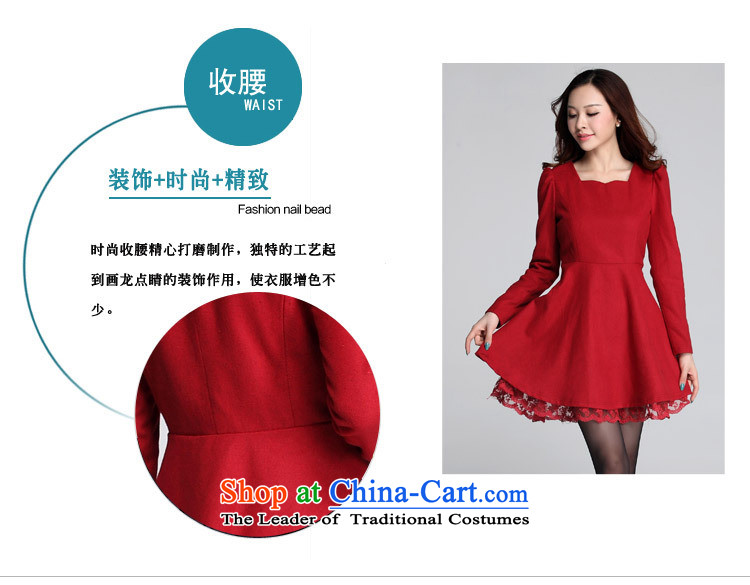 C.o.d. plus obesity mm long commuting yi XL 2015 skirt the new autumn replacing elegance is poised for video thin OL, forming a short skirt around 155-170 3XL red catty picture, prices, brand platters! The elections are supplied in the national character of distribution, so action, buy now enjoy more preferential! As soon as possible.