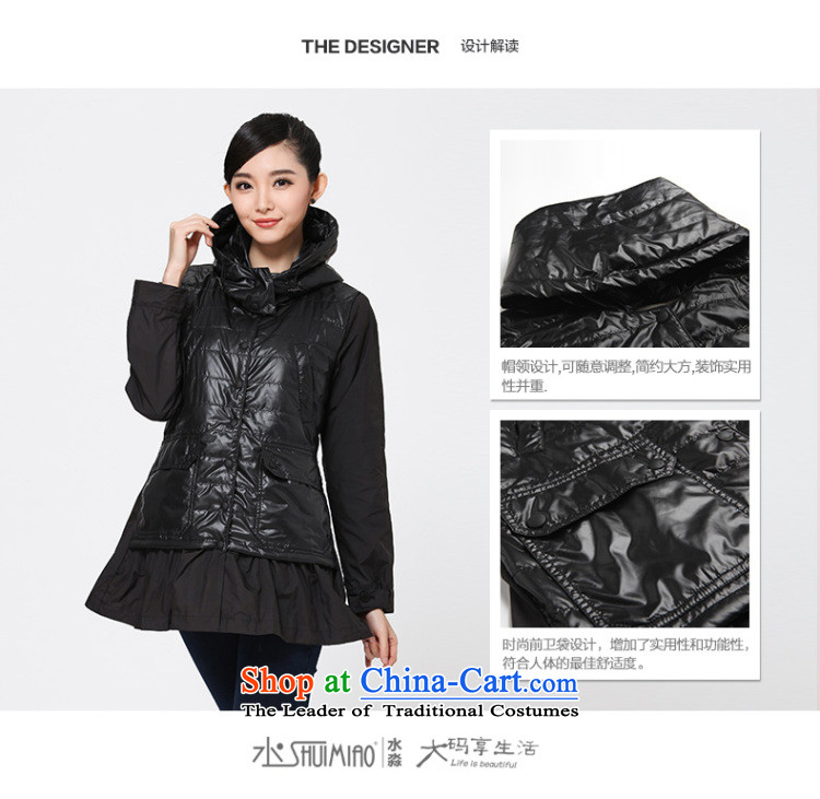 The representative of the water for larger female thick winter 2014 mm Korean cotton coat thin cotton shirts, forming the basis of folder S14DU4209 carbon black XXL picture, prices, brand platters! The elections are supplied in the national character of distribution, so action, buy now enjoy more preferential! As soon as possible.