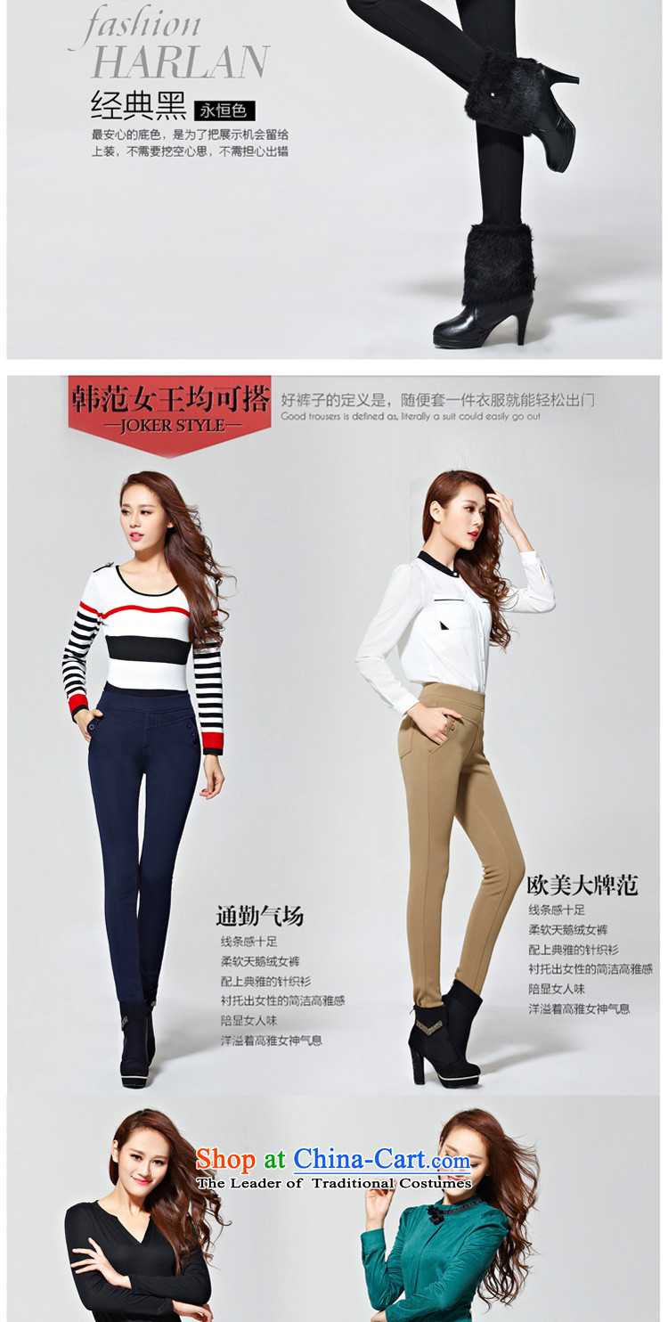 In accordance with the 2014 Winter new Korean version plus lint-free warm Top Loin of thick female trousers video thin large Castor, forming the trousers, pants Y281 wearing black XXL picture, prices, brand platters! The elections are supplied in the national character of distribution, so action, buy now enjoy more preferential! As soon as possible.