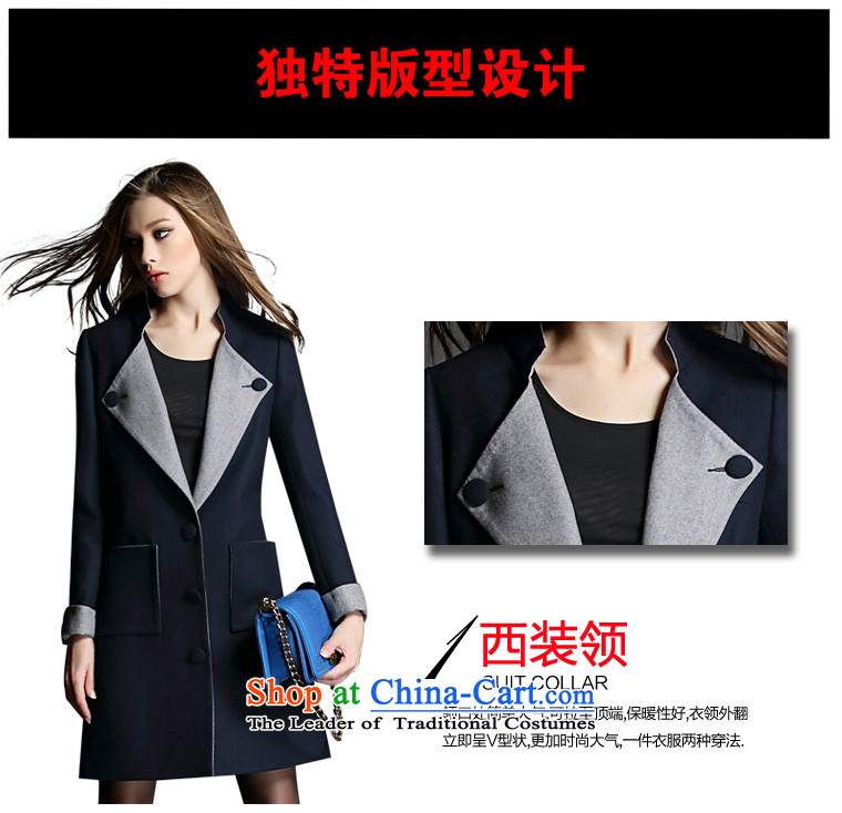 Zk Western women 2015 Fall/Winter Collections new wool coat girl in gross? long hair? jacket a wool coat black L picture, prices, brand platters! The elections are supplied in the national character of distribution, so action, buy now enjoy more preferential! As soon as possible.