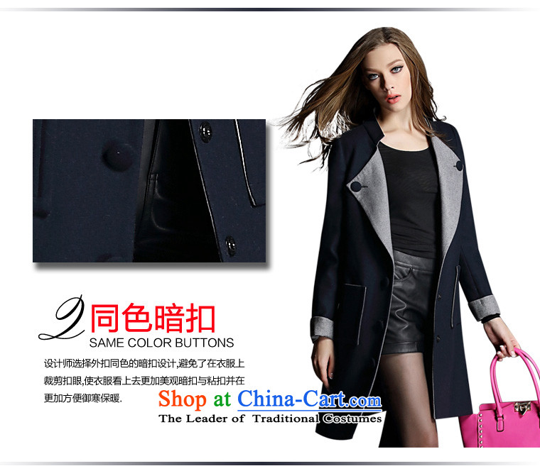 Zk Western women 2015 Fall/Winter Collections new wool coat girl in gross? long hair? jacket a wool coat black L picture, prices, brand platters! The elections are supplied in the national character of distribution, so action, buy now enjoy more preferential! As soon as possible.