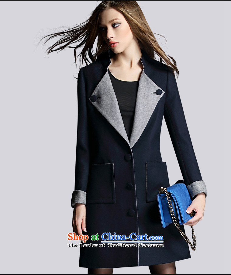 Zk Western women 2015 Fall/Winter Collections new wool coat girl in gross? long hair? jacket a wool coat black L picture, prices, brand platters! The elections are supplied in the national character of distribution, so action, buy now enjoy more preferential! As soon as possible.