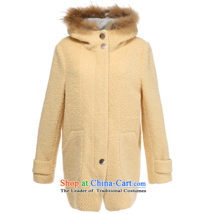 The WEEKEND in winter pure color circle long coats 14023411621 yellow 160/36/S lint-free pictures, prices, brand platters! The elections are supplied in the national character of distribution, so action, buy now enjoy more preferential! As soon as possible.