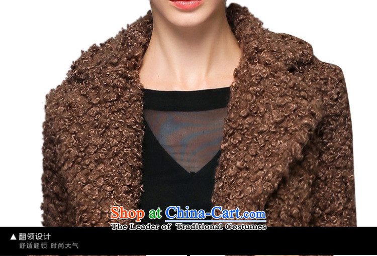 Zk Western women 2015 Fall/Winter Collections of new small-wind jacket girl in gross? Long aristocratic wind a wool coat deep color M pictures, coffee prices, brand platters! The elections are supplied in the national character of distribution, so action, buy now enjoy more preferential! As soon as possible.