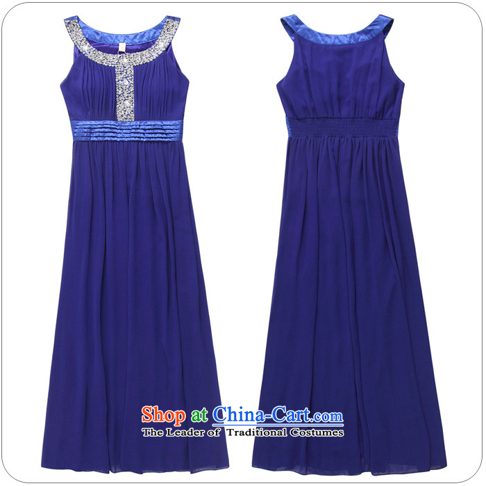 Xl female kumabito 2015 new Western wind round-neck collar to manually staple large bright pearl drill chiffon thick sister xl gown dresses are Code Red 90-120 catty picture, prices, brand platters! The elections are supplied in the national character of distribution, so action, buy now enjoy more preferential! As soon as possible.
