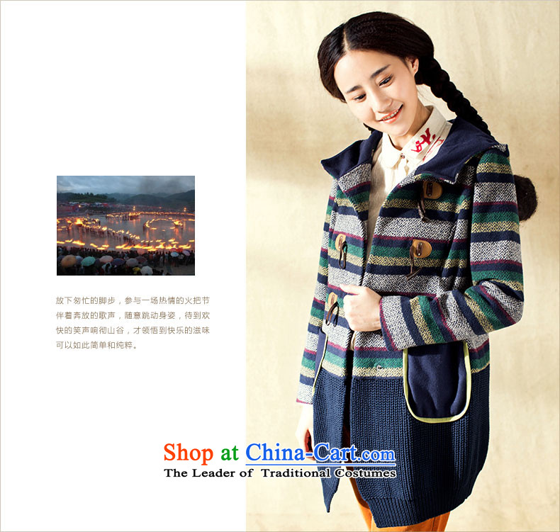 Athena Chu Cayman winter clothing new minimalist knocked color woolen streaks spell followed cap? (8443200215 female health and deep blue XL Photo, prices, brand platters! The elections are supplied in the national character of distribution, so action, buy now enjoy more preferential! As soon as possible.