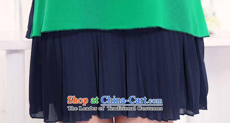 Increase the US Centers for summer 2015 mm new xl women like Susy Nagle sister thick snow woven skirts suits knocked color stitching green 4XL Photo, prices, brand platters! The elections are supplied in the national character of distribution, so action, buy now enjoy more preferential! As soon as possible.