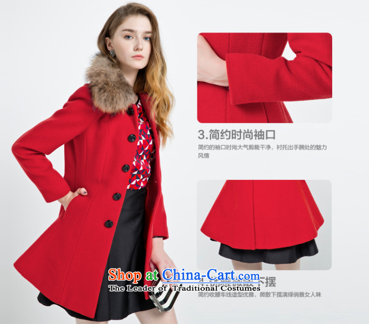 [ New shining peacebird Women's Health 2014 winter clothing new single row detained coats A4AA44518 navy S picture, prices, brand platters! The elections are supplied in the national character of distribution, so action, buy now enjoy more preferential! As soon as possible.