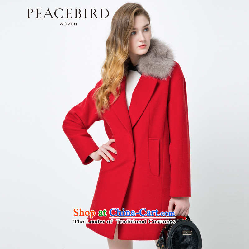 - New shining peacebird women's health bat-coats A4AA44522 REDM