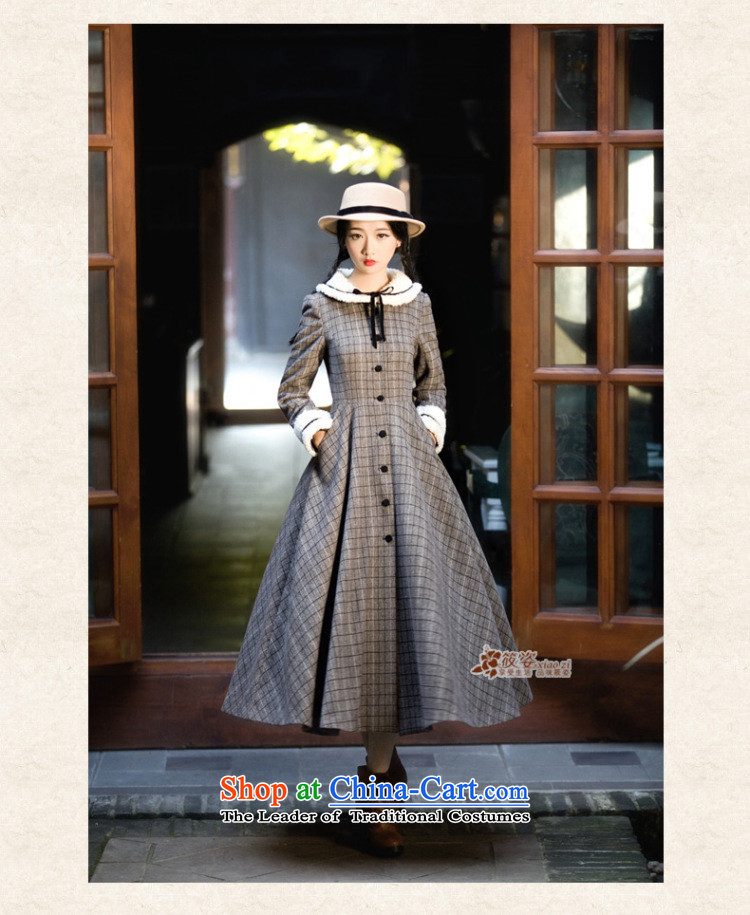 Gigi Lai Siu, 2015 autumn and winter retro new lamb dolls collar bow tie latticed thick hair? coats carbon M pre-sale 35 days) Picture, prices, brand platters! The elections are supplied in the national character of distribution, so action, buy now enjoy more preferential! As soon as possible.