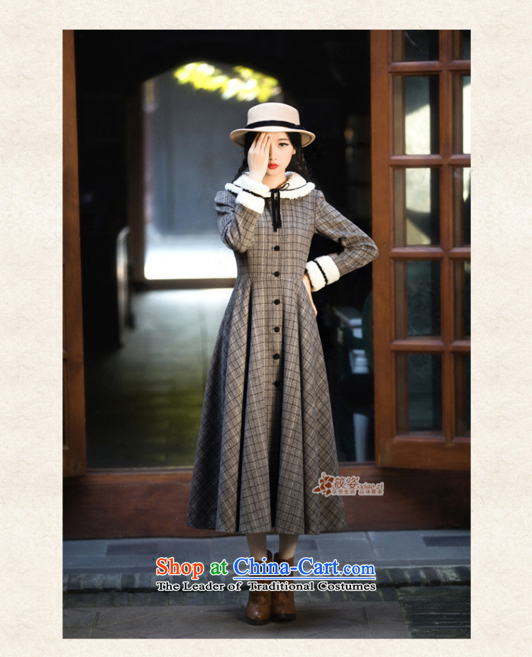 Gigi Lai Siu, 2015 autumn and winter retro new lamb dolls collar bow tie latticed thick hair? coats carbon M pre-sale 35 days) Picture, prices, brand platters! The elections are supplied in the national character of distribution, so action, buy now enjoy more preferential! As soon as possible.