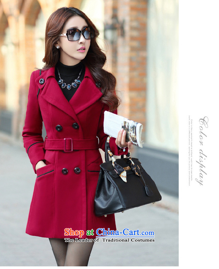 The Star Ni C.O.D. 2015 winter clothing new Korean double-Sau San waves in long warm coat? Women's Gross Gross khaki jacket? M picture, prices, brand platters! The elections are supplied in the national character of distribution, so action, buy now enjoy more preferential! As soon as possible.