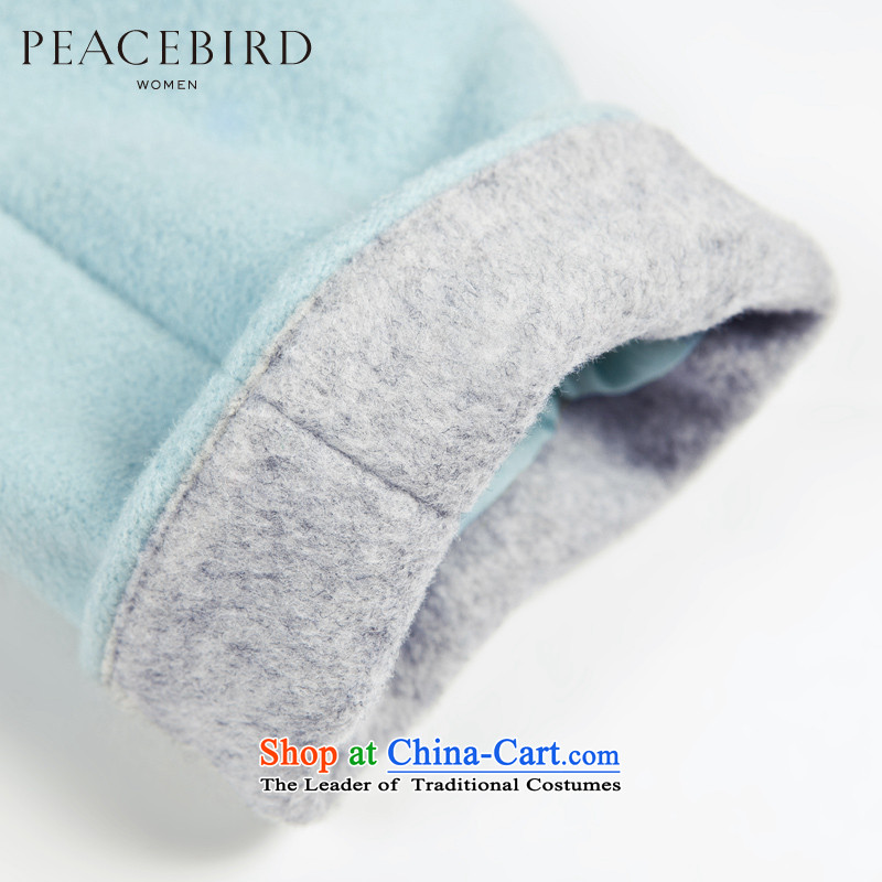 [ New shining peacebird women's health and simple coats A4AA44549 BLUE XL, peacebird shopping on the Internet has been pressed.