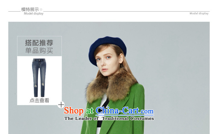 [ New shining peacebird women's health, double-coats A4AA44551 green L picture, prices, brand platters! The elections are supplied in the national character of distribution, so action, buy now enjoy more preferential! As soon as possible.