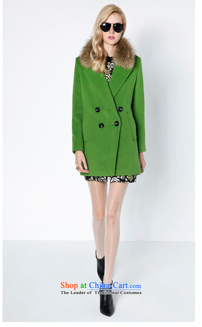 [ New shining peacebird women's health, double-coats A4AA44551 green L picture, prices, brand platters! The elections are supplied in the national character of distribution, so action, buy now enjoy more preferential! As soon as possible.