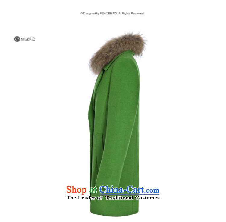 [ New shining peacebird women's health, double-coats A4AA44551 green L picture, prices, brand platters! The elections are supplied in the national character of distribution, so action, buy now enjoy more preferential! As soon as possible.