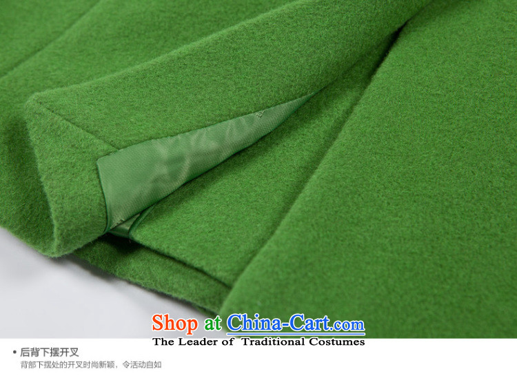 [ New shining peacebird women's health, double-coats A4AA44551 green L picture, prices, brand platters! The elections are supplied in the national character of distribution, so action, buy now enjoy more preferential! As soon as possible.