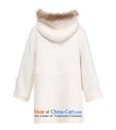 The WEEKEND in winter pure color circle long coats 14023411586, lint-free this white 175/42/XL picture, prices, brand platters! The elections are supplied in the national character of distribution, so action, buy now enjoy more preferential! As soon as possible.