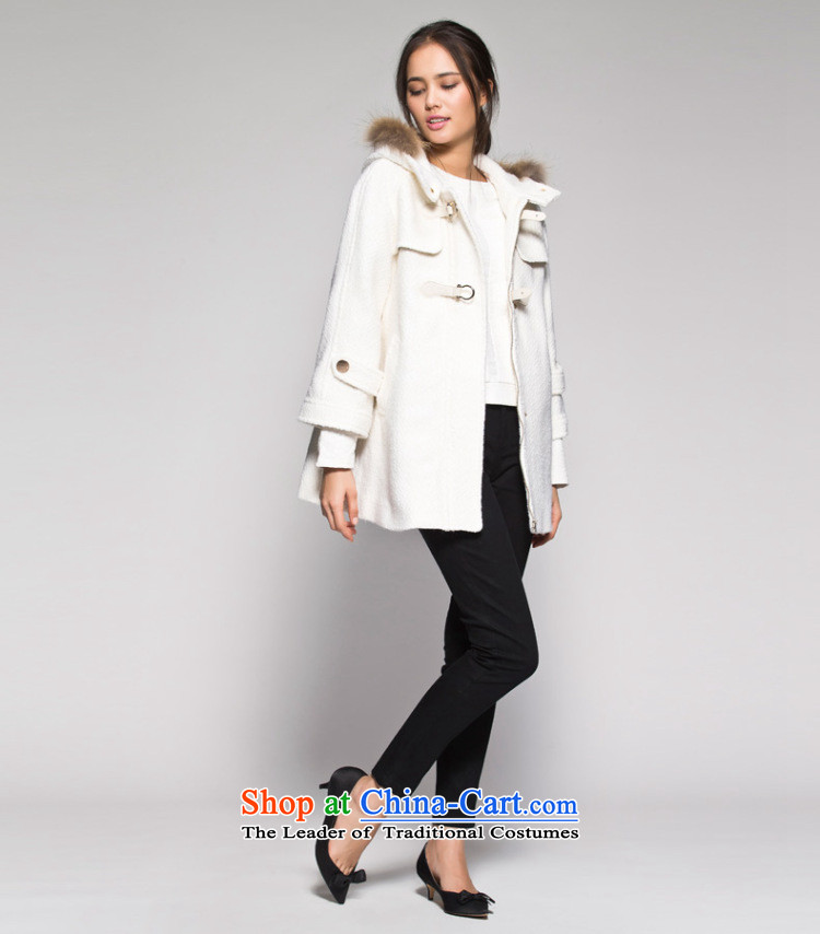 The WEEKEND in winter pure color circle long coats 14023411586, lint-free this white 175/42/XL picture, prices, brand platters! The elections are supplied in the national character of distribution, so action, buy now enjoy more preferential! As soon as possible.