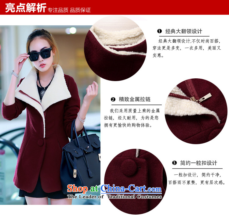 The Korean version of the new 2014 gross coats in women? Long han bum wool a wool coat autumn and winter 7083 Graphics Thin Dark Gray L picture, prices, brand platters! The elections are supplied in the national character of distribution, so action, buy now enjoy more preferential! As soon as possible.