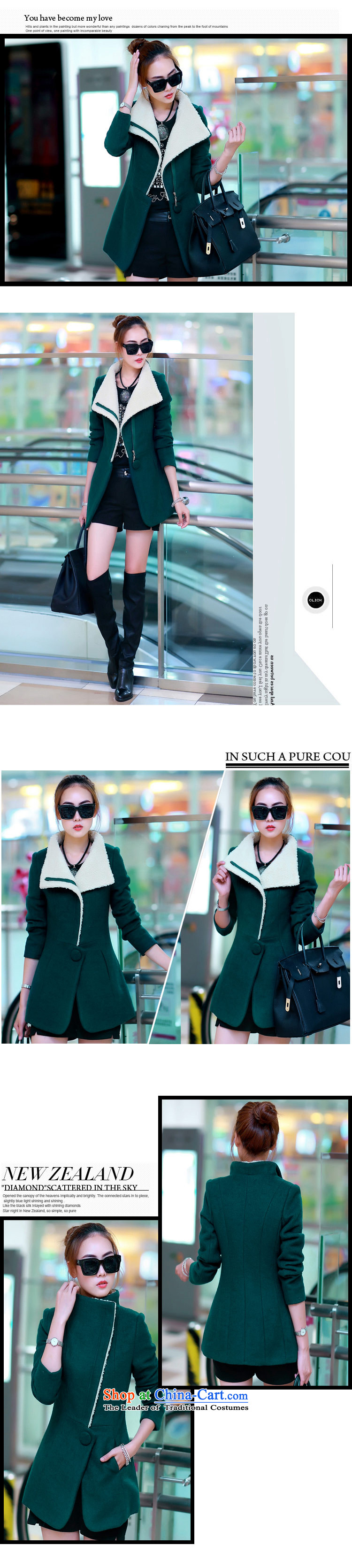 The Korean version of the new 2014 gross coats in women? Long han bum wool a wool coat autumn and winter 7083 Graphics Thin Dark Gray L picture, prices, brand platters! The elections are supplied in the national character of distribution, so action, buy now enjoy more preferential! As soon as possible.