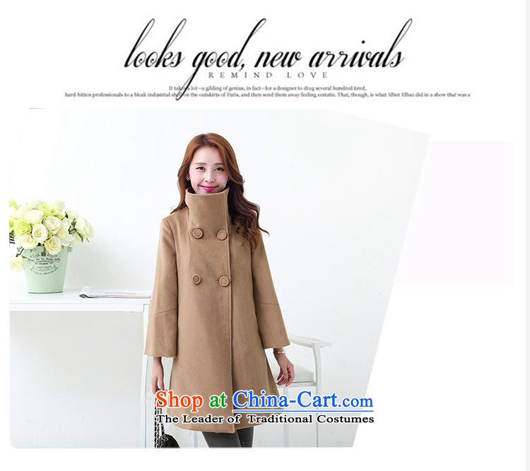 The original days Sang-mi autumn and winter 2015 Women's version of the Sau San gentlewoman temperament pure color collar coats female CC3601859 gross? Black M picture, prices, brand platters! The elections are supplied in the national character of distribution, so action, buy now enjoy more preferential! As soon as possible.