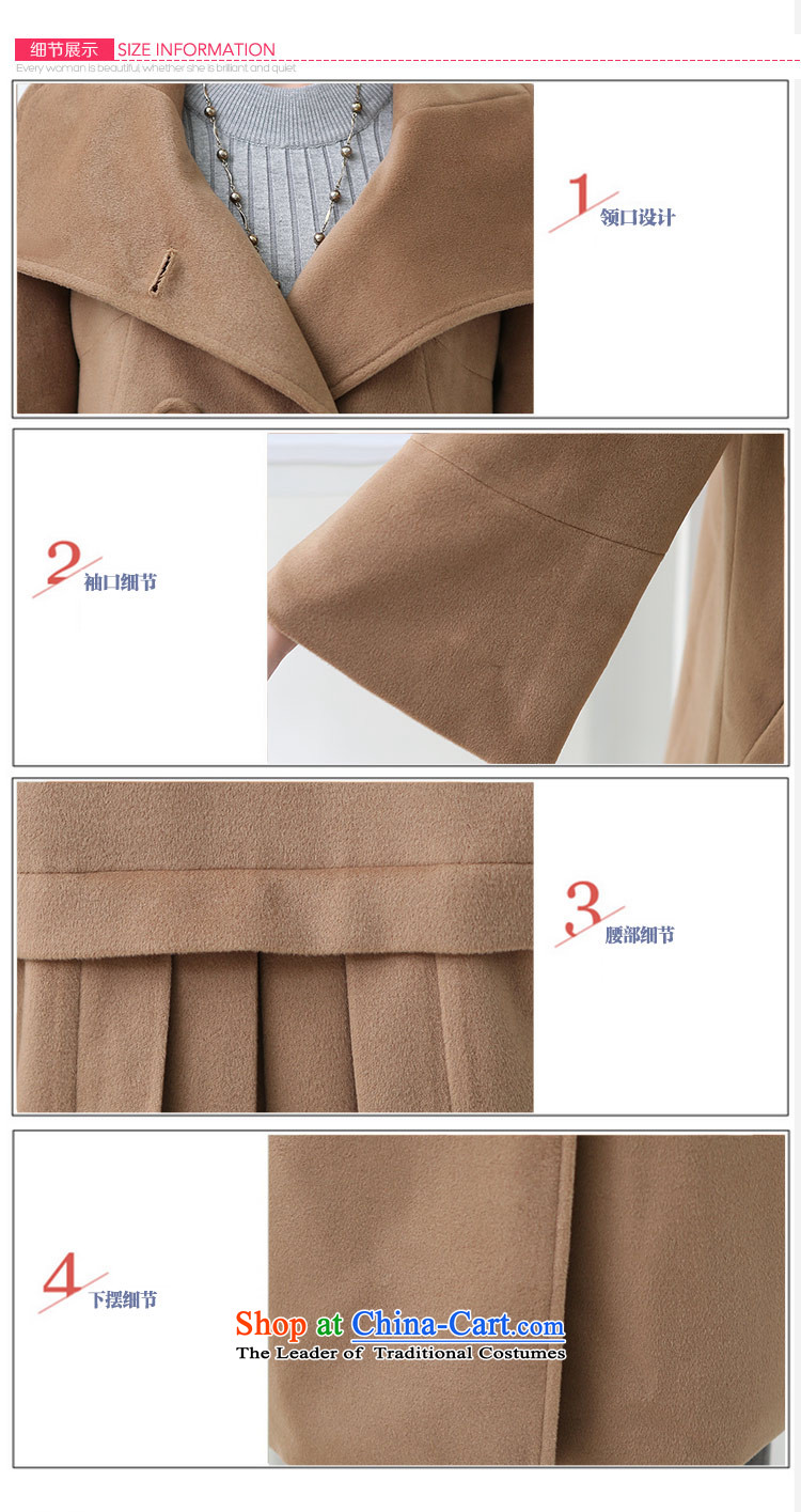 The original days Sang-mi autumn and winter 2015 Women's version of the Sau San gentlewoman temperament pure color collar coats female CC3601859 gross? Black M picture, prices, brand platters! The elections are supplied in the national character of distribution, so action, buy now enjoy more preferential! As soon as possible.