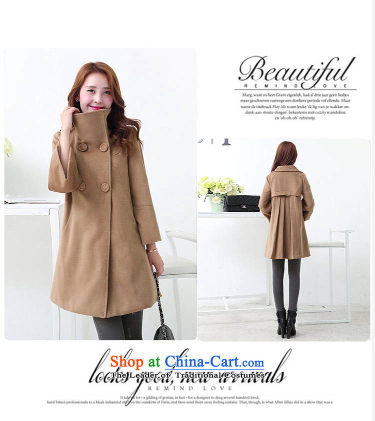 The original days Sang-mi autumn and winter 2015 Women's version of the Sau San gentlewoman temperament pure color collar coats female CC3601859 gross? Black M picture, prices, brand platters! The elections are supplied in the national character of distribution, so action, buy now enjoy more preferential! As soon as possible.