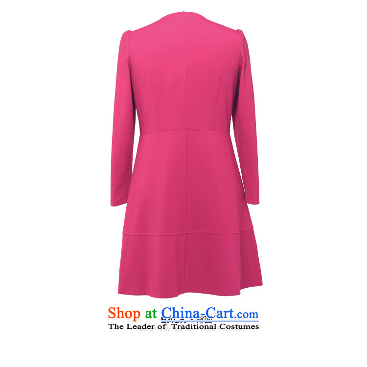 Msshe xl women 2015 Autumn replacing the new MM thick video thin long-sleeved A swing temperament dresses 2209 Red 3XL picture, prices, brand platters! The elections are supplied in the national character of distribution, so action, buy now enjoy more preferential! As soon as possible.