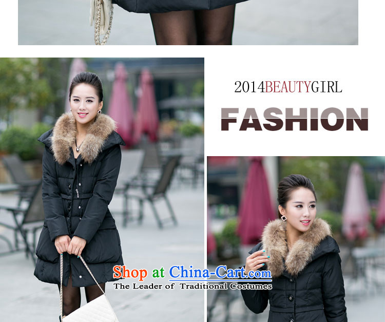 The new 2015 winter coats girl in long jacket, thick nagymaros for Sau San Fat MM THIN large Korea graphics version of the new Korean version of large code thick duvet red XXXXL MM picture, prices, brand platters! The elections are supplied in the national character of distribution, so action, buy now enjoy more preferential! As soon as possible.