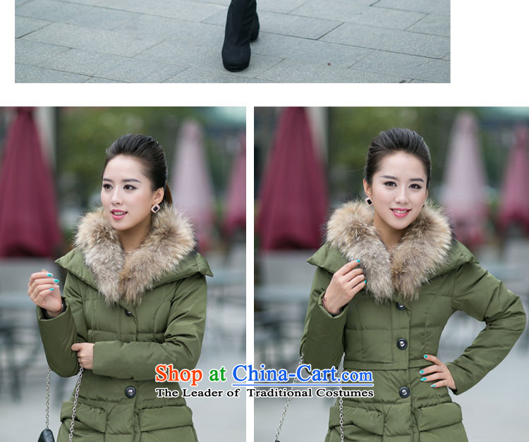 The new 2015 winter coats girl in long jacket, thick nagymaros for Sau San Fat MM THIN large Korea graphics version of the new Korean version of large code thick duvet red XXXXL MM picture, prices, brand platters! The elections are supplied in the national character of distribution, so action, buy now enjoy more preferential! As soon as possible.