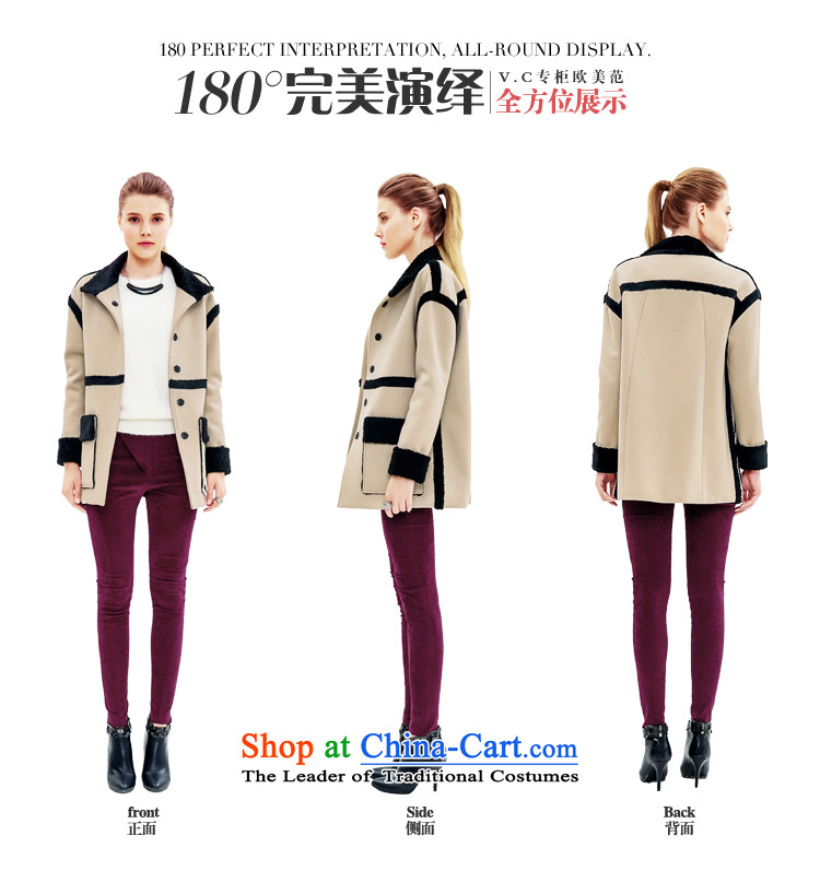 2015 Autumn and winter V.C original design of the new $a wool coat western collar stitching gross coats female mint green? XL Photo, prices, brand platters! The elections are supplied in the national character of distribution, so action, buy now enjoy more preferential! As soon as possible.