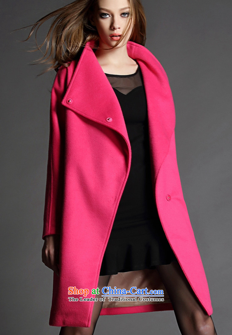 Zk2015 autumn and winter new gross girls jacket? long red? At the beginning of the winter coats gross jacket a wool coat of pink L picture, prices, brand platters! The elections are supplied in the national character of distribution, so action, buy now enjoy more preferential! As soon as possible.