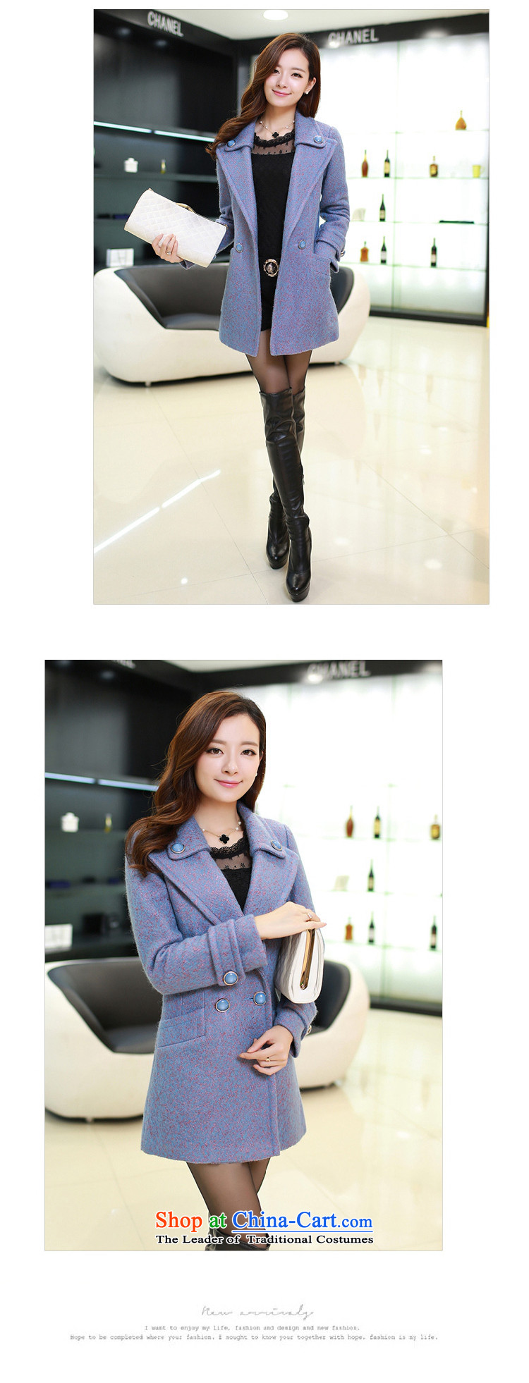 The original days Sang-mi autumn and winter 2015 Korean womens temperament scurf Sau San? female jacket coat CE180712 grayish yellow L picture, prices, brand platters! The elections are supplied in the national character of distribution, so action, buy now enjoy more preferential! As soon as possible.