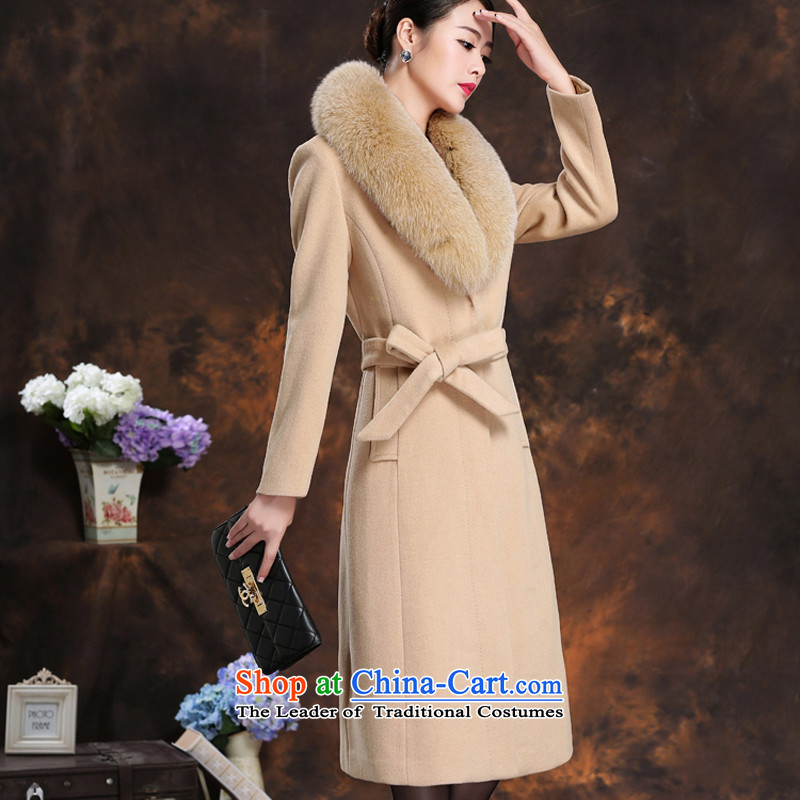 Yet the non-cashmere winter slimming 湲 version fox gross washable wool coat jacket in long?) Light Gray  paras. 135-145, yet XXL 湲 shopping on the Internet has been pressed.