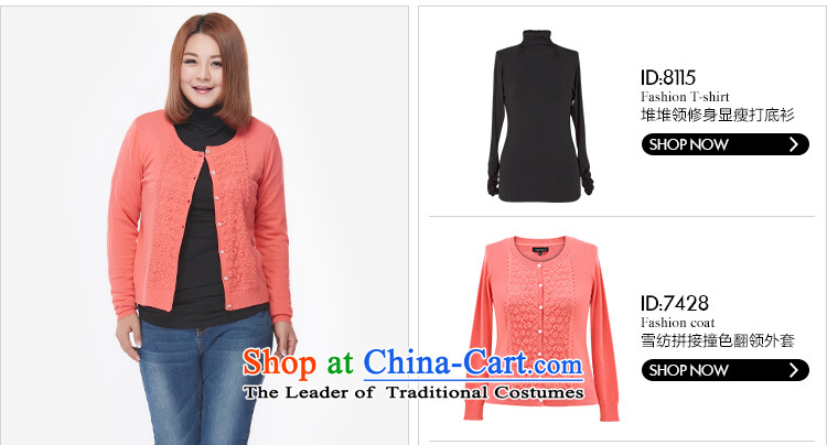 Msshe extra women 2015 new 200 catties fall inside the elastic heap for long-sleeved shirt, forming the Sau San 8115 Bourdeaux 4XL Photo, prices, brand platters! The elections are supplied in the national character of distribution, so action, buy now enjoy more preferential! As soon as possible.