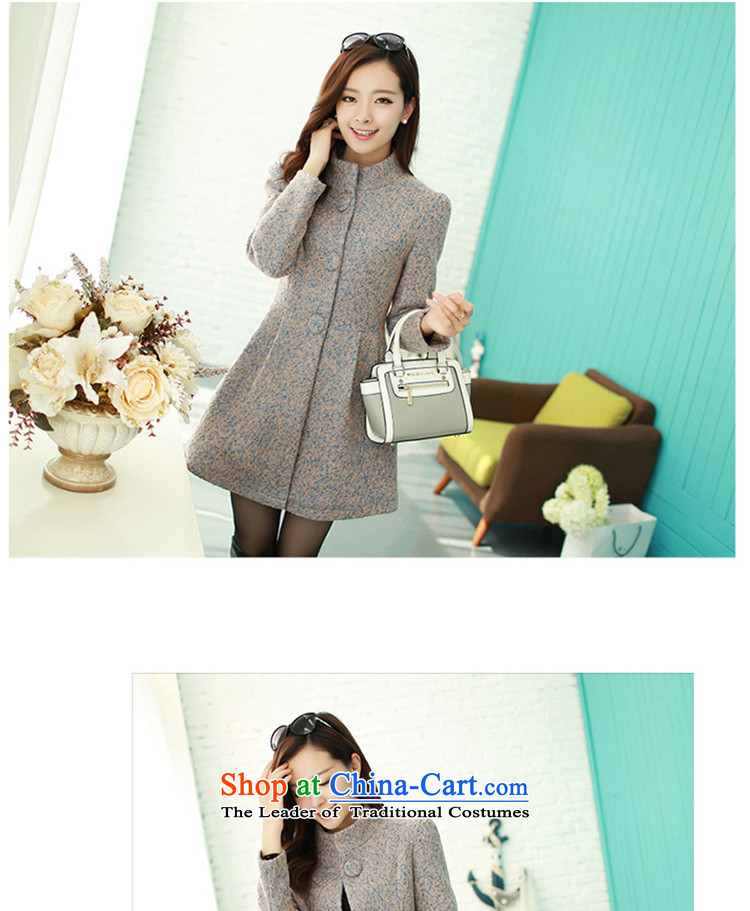 Proudly snow 2015 Fall/Winter Collections new thick small incense wind Sau San fashion, Long Hair Girl NY82 jacket coat? The Red M picture, prices, brand platters! The elections are supplied in the national character of distribution, so action, buy now enjoy more preferential! As soon as possible.