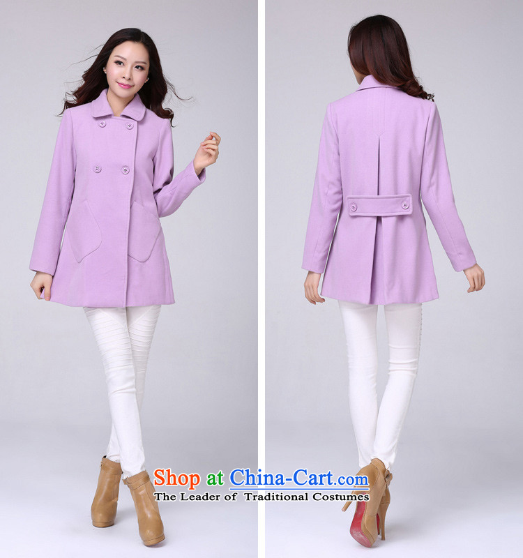 The Constitution Yi Kumabito Women 2015 new thick sister xl winter long-sleeved jacket? expertise thick hair mm Korean double-atmospheric long a wool coat purple 4XL around 170-190 microseconds catty picture, prices, brand platters! The elections are supplied in the national character of distribution, so action, buy now enjoy more preferential! As soon as possible.