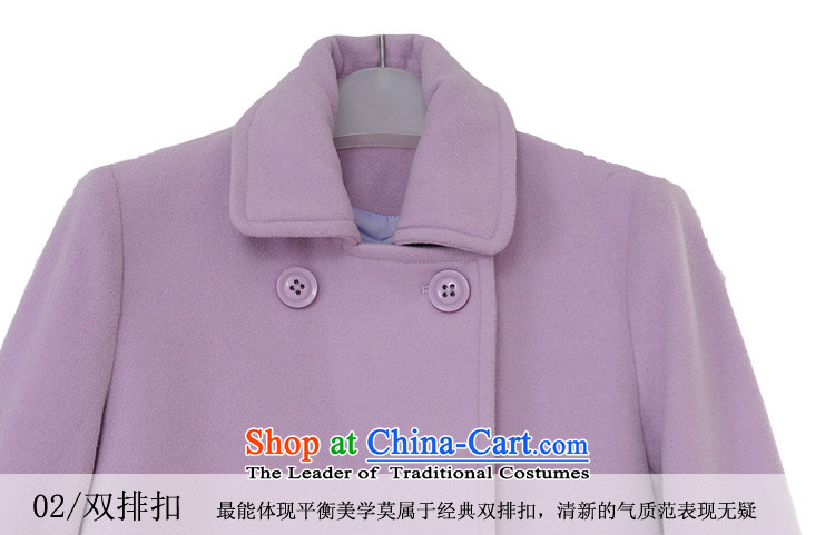 The Constitution Yi Kumabito Women 2015 new thick sister xl winter long-sleeved jacket? expertise thick hair mm Korean double-atmospheric long a wool coat purple 4XL around 170-190 microseconds catty picture, prices, brand platters! The elections are supplied in the national character of distribution, so action, buy now enjoy more preferential! As soon as possible.