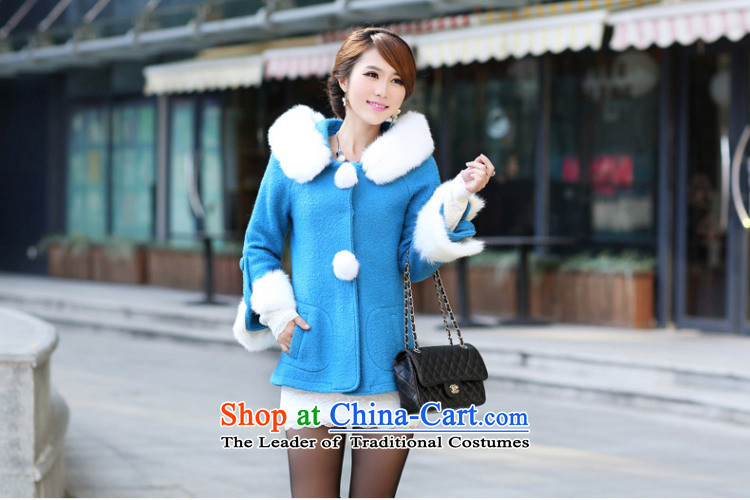 Elizabeth 2015 winter dream HIV New Maomao wool a wool coat Korean citizenry Gross Gross for Sau San? jacket yellow S picture, prices, brand platters! The elections are supplied in the national character of distribution, so action, buy now enjoy more preferential! As soon as possible.