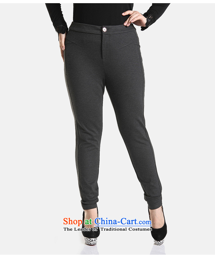 The former Yugoslavia Li Sau 2014 autumn and winter new larger female stylish skinny legs forming the Sau San video pencil Q6651 trousers Gray L picture, prices, brand platters! The elections are supplied in the national character of distribution, so action, buy now enjoy more preferential! As soon as possible.