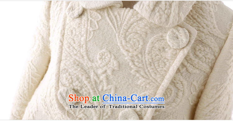 Tune to tune for winter new gold wire stereo jacquard fabrics A cloak T44924 beige L picture, prices, brand platters! The elections are supplied in the national character of distribution, so action, buy now enjoy more preferential! As soon as possible.