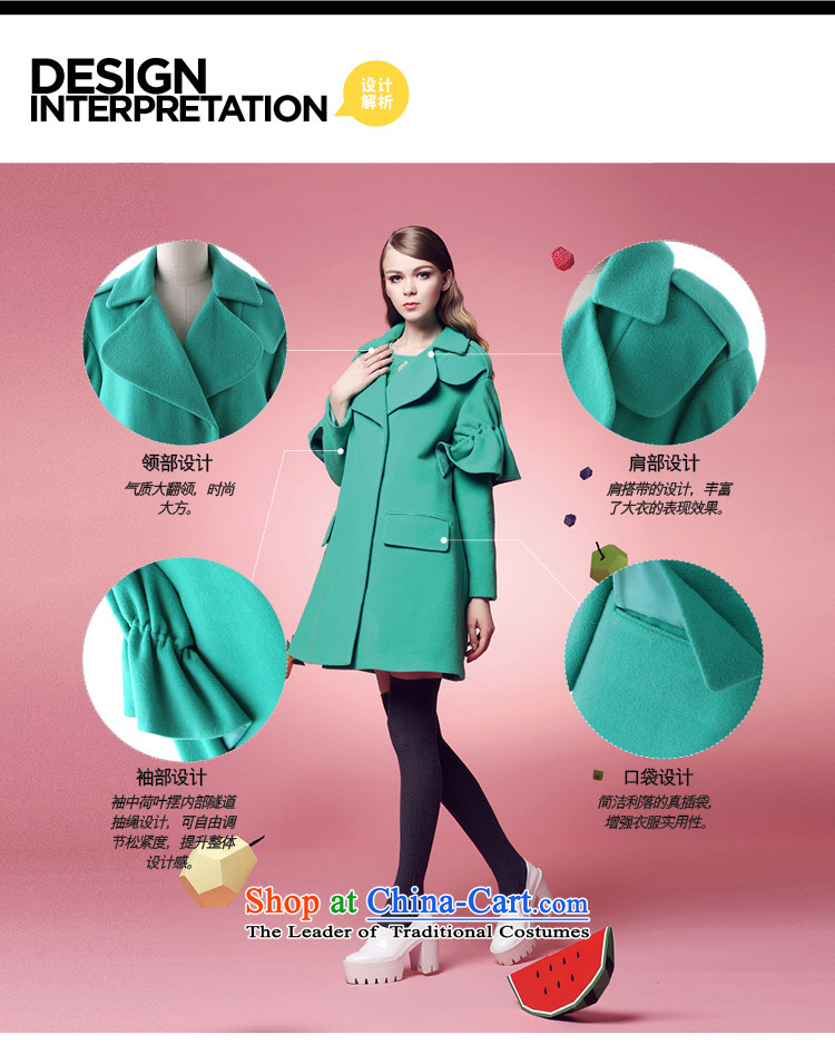 Tune to tune for winter new lapel niba lace cuff. long coats of lint-free T44952 AQUAMARINE M picture, prices, brand platters! The elections are supplied in the national character of distribution, so action, buy now enjoy more preferential! As soon as possible.