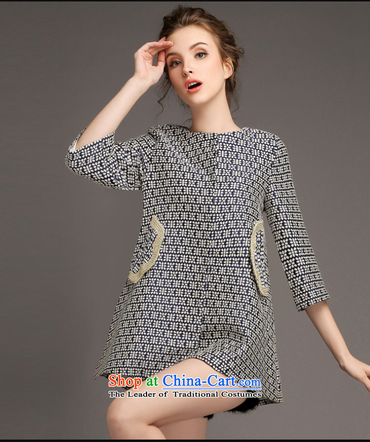 Install the latest autumn and winter ZK2014 small incense aristocratic style sub gross women in the jacket? Long Sau San a wool coat Blue M picture, prices, brand platters! The elections are supplied in the national character of distribution, so action, buy now enjoy more preferential! As soon as possible.