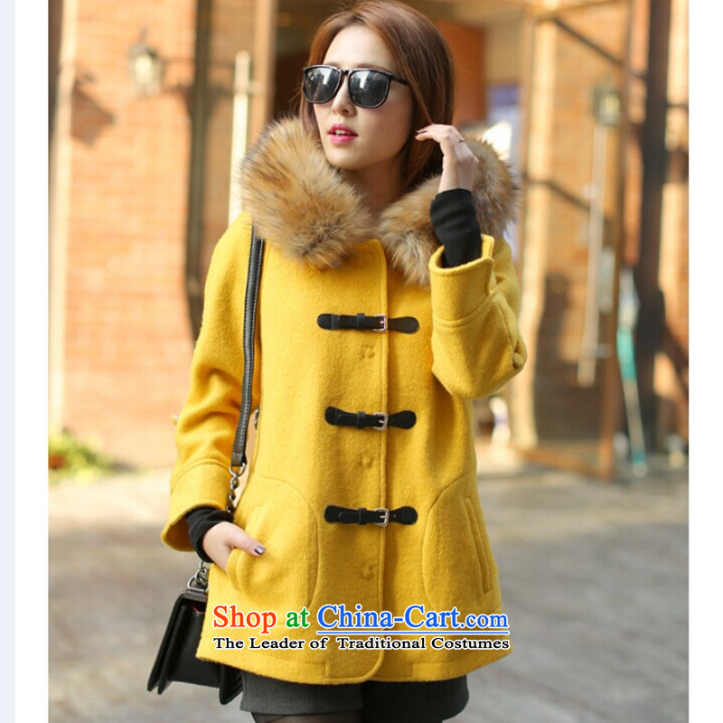 According to the bi 2015 autumn and winter new Korean Sau San Nagymaros Washable Wool Sweater? a wool coat YF885 female RED M to check , , , shopping on the Internet