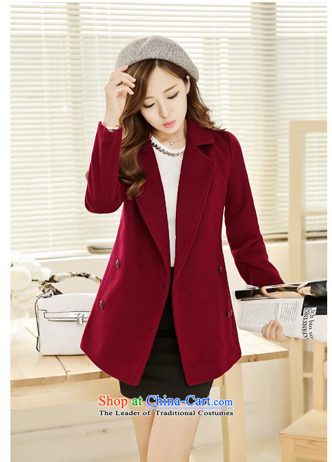 In 2014 Winter Land standing on a new Korean female jacket? gross edition fall/winter collections in the gross? Long slimming jacket gross coats female navy? XL Photo, prices, brand platters! The elections are supplied in the national character of distribution, so action, buy now enjoy more preferential! As soon as possible.
