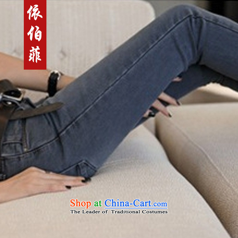 In accordance with the Korean version of the new 2014 autumn and winter large Fat MM to stretch video skinny legs Chai 200 catties female trousers press Y301 picture color code, in accordance with 40 PERFECT (yibofei) , , , shopping on the Internet
