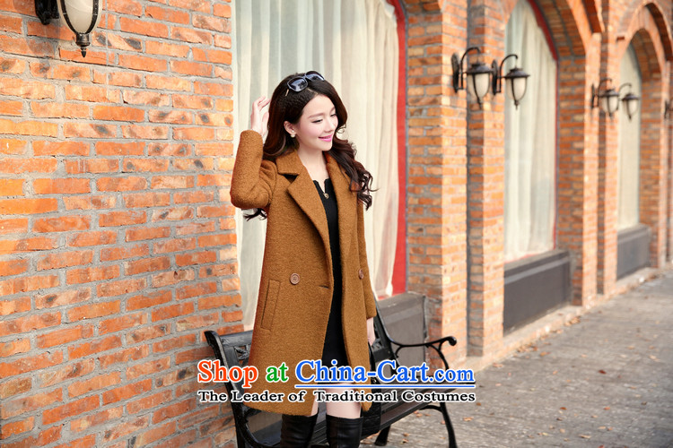 The world of Kam Yuet 2015 autumn and winter new trendy wild beauty video thin good looks for larger gross a wool coat female wind jacket suits green L picture, prices, brand platters! The elections are supplied in the national character of distribution, so action, buy now enjoy more preferential! As soon as possible.