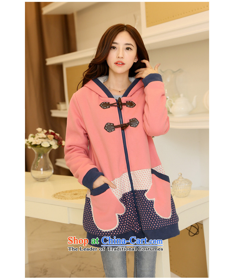 2015 Autumn add Zz&ff indeed intensify 200 catties MM thick cotton coat the lint-free Korean Modern blue XXXL( robe recommendations 175-200 catties) Picture, prices, brand platters! The elections are supplied in the national character of distribution, so action, buy now enjoy more preferential! As soon as possible.