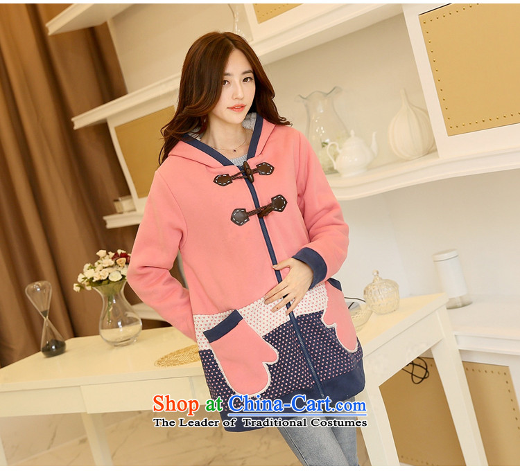 2015 Autumn add Zz&ff indeed intensify 200 catties MM thick cotton coat the lint-free Korean Modern blue XXXL( robe recommendations 175-200 catties) Picture, prices, brand platters! The elections are supplied in the national character of distribution, so action, buy now enjoy more preferential! As soon as possible.